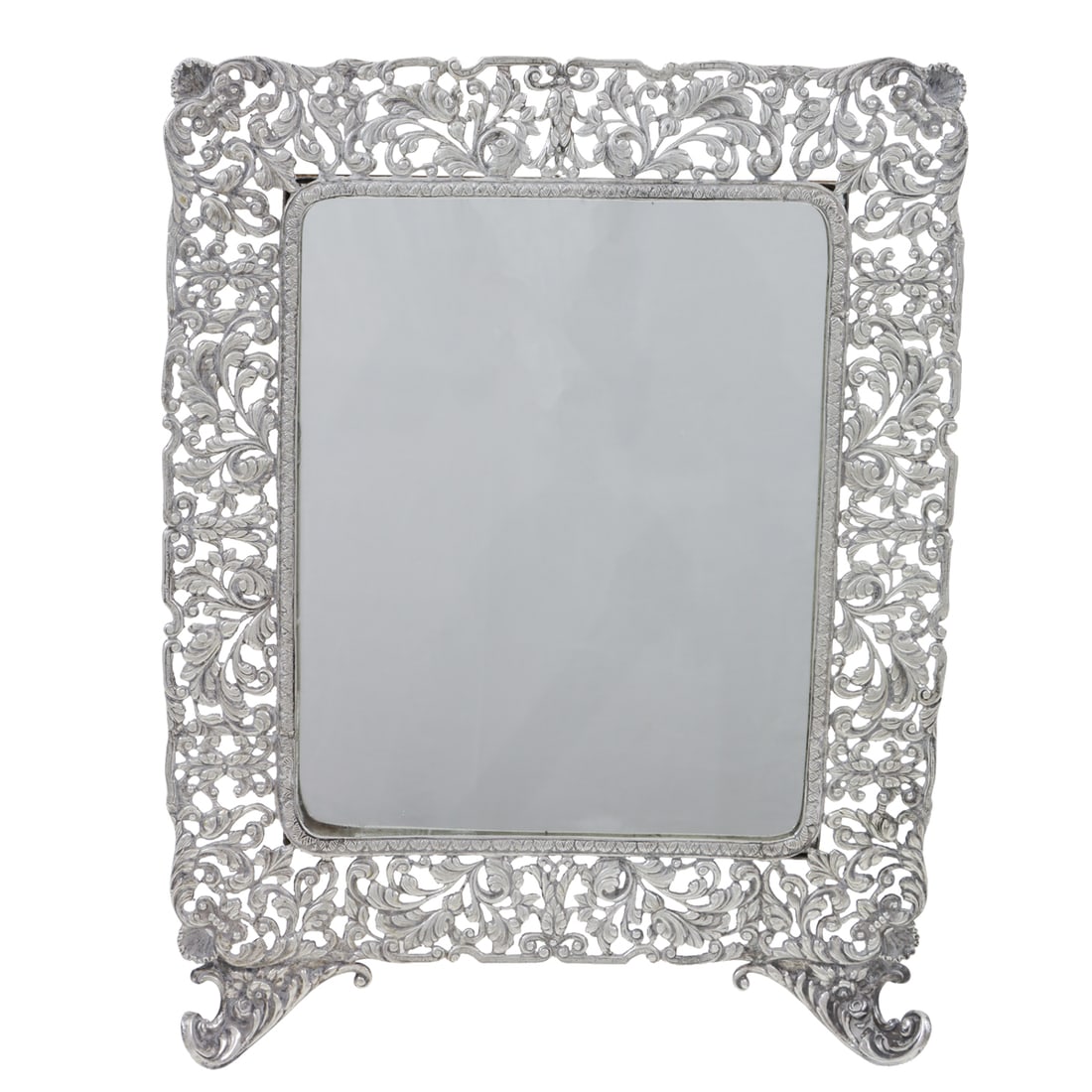 An 800-Silver Dressing Mirror