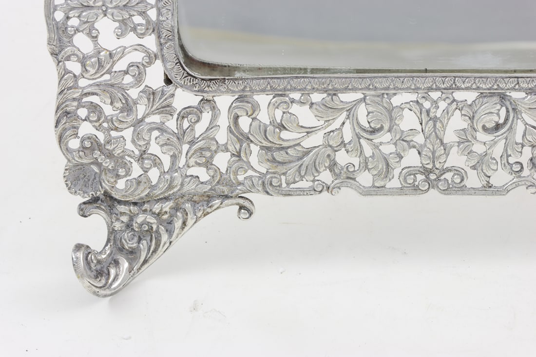 An 800-Silver Dressing Mirror - 3