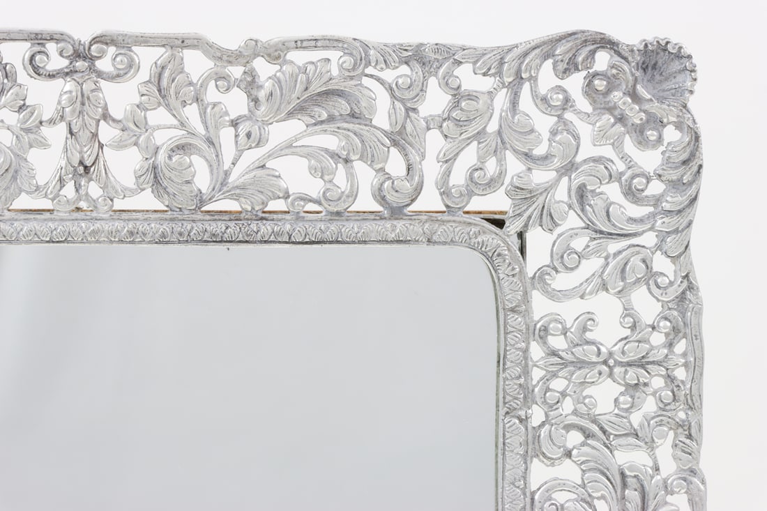 An 800-Silver Dressing Mirror - 4