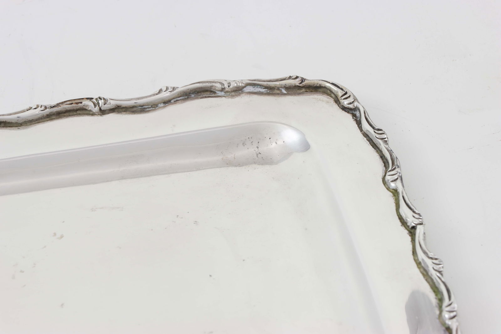 A Mexican Sterling Rectangular Tray - 3