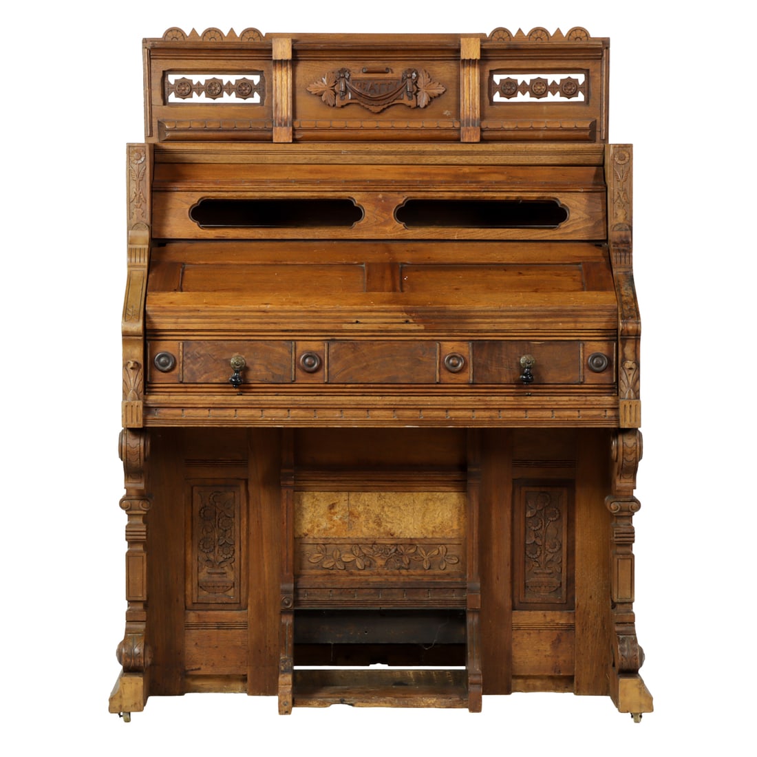 A Victorian converted pump organ to a writing desk circa 1870 (1 of 7)