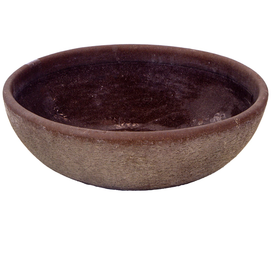 A Stan Bitters for Hans Sumpf stoneware scrape glaze low profile planter (1 of 5)