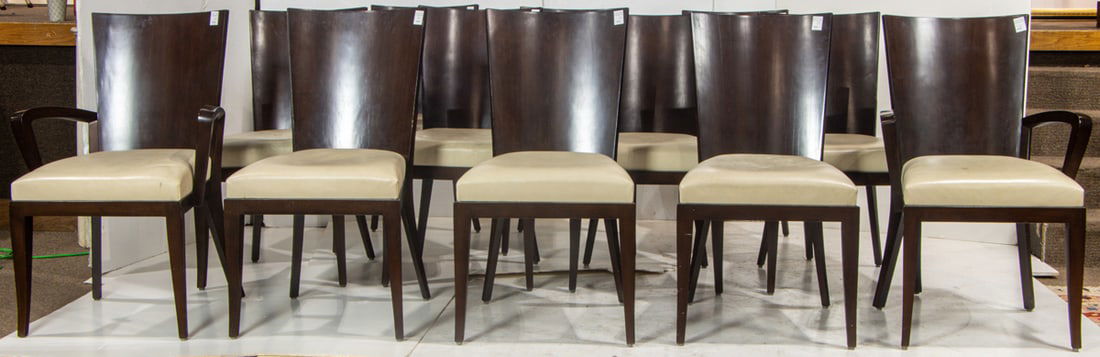 A set of twelve Dakota Jackson Cadette dining chairs (1 of 4)