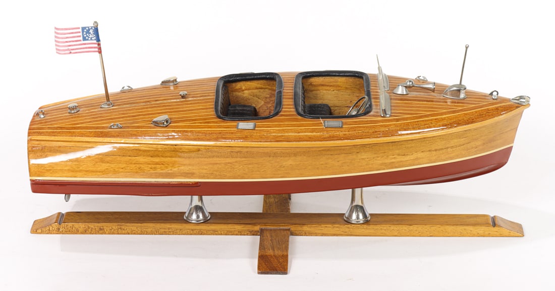 A runabout boat model - 2