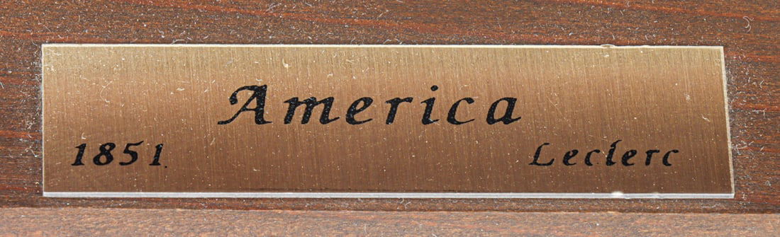 Two three-mast sailboat models - 4