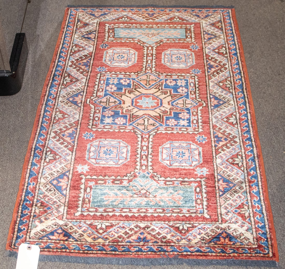 A Pakistani carpet: A Pakistani carpet, 2'7" x 4'3"