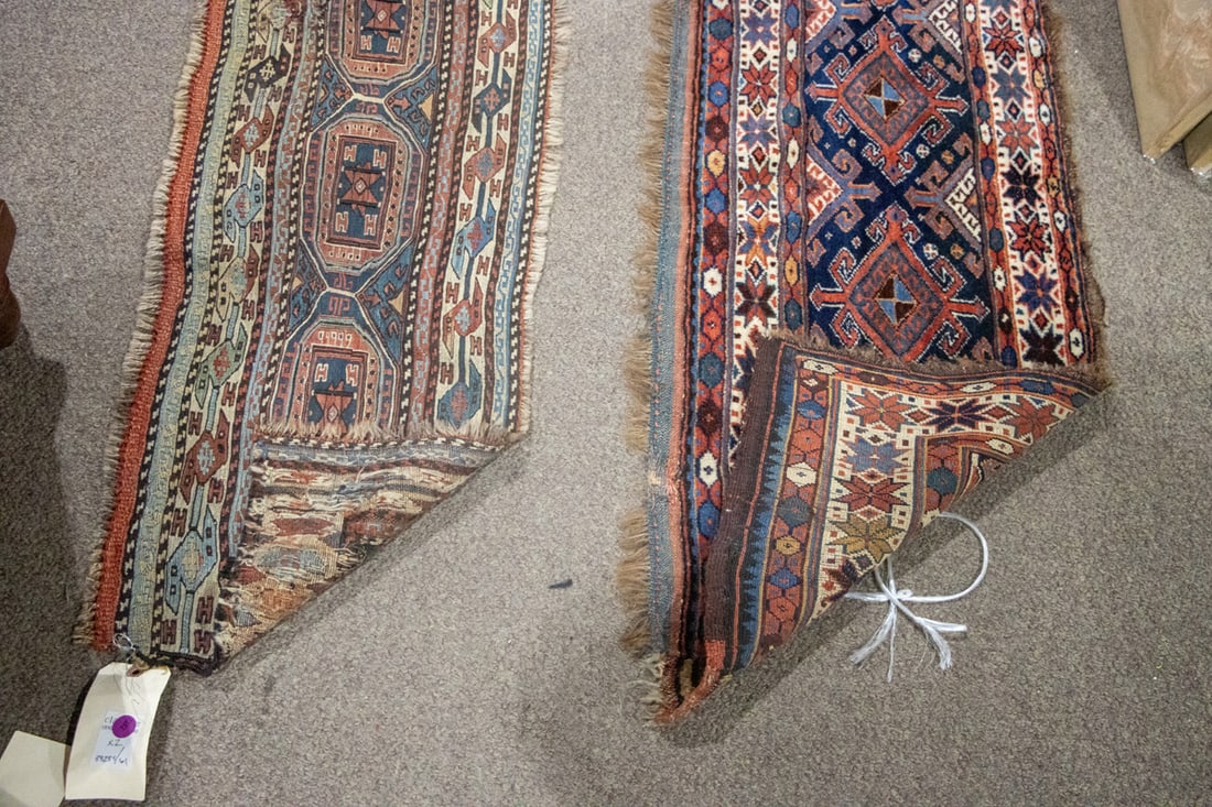An antique Shahsevan Soumak flat weave - 3