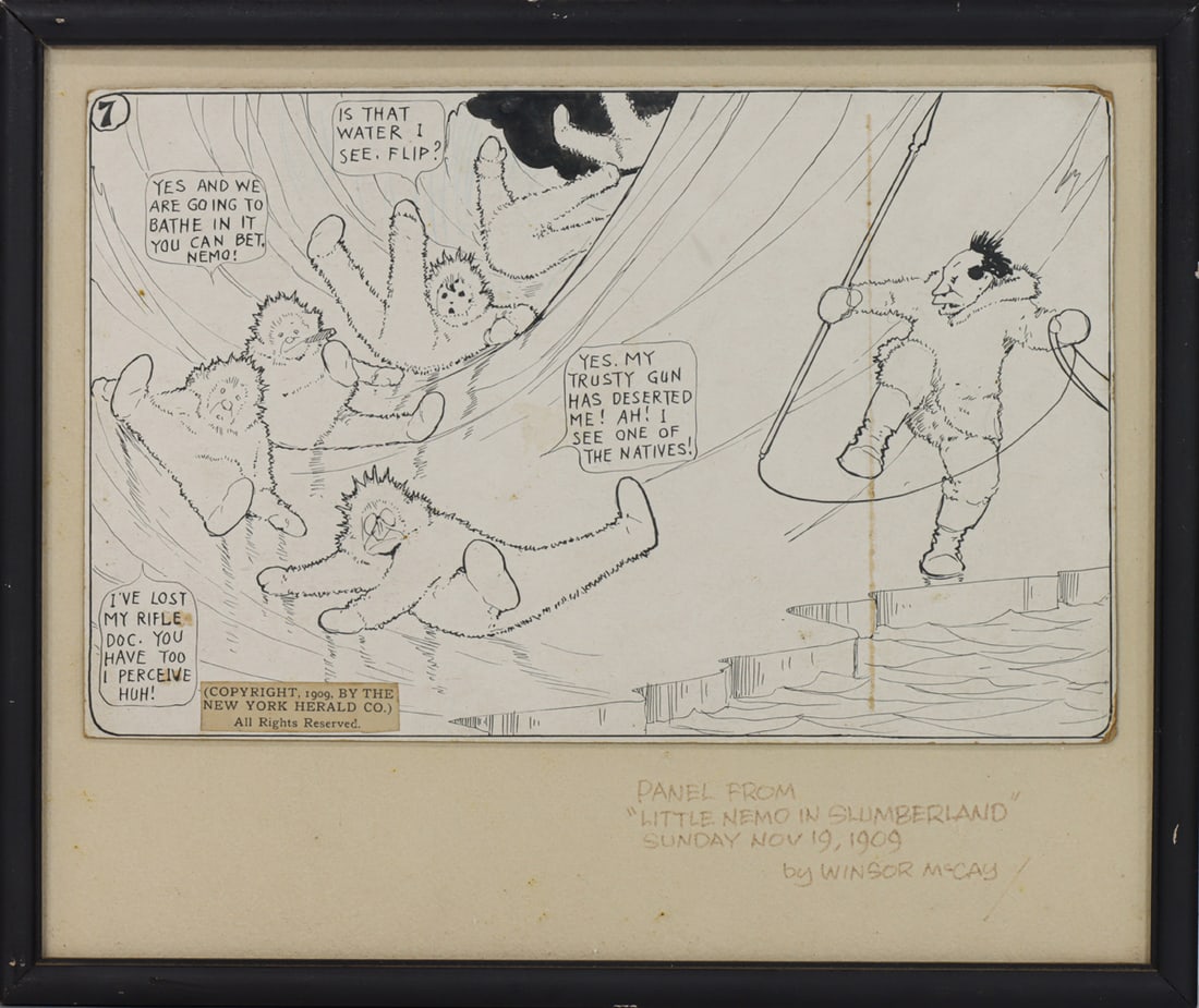 Comic Panel, Winsor McCay - 2