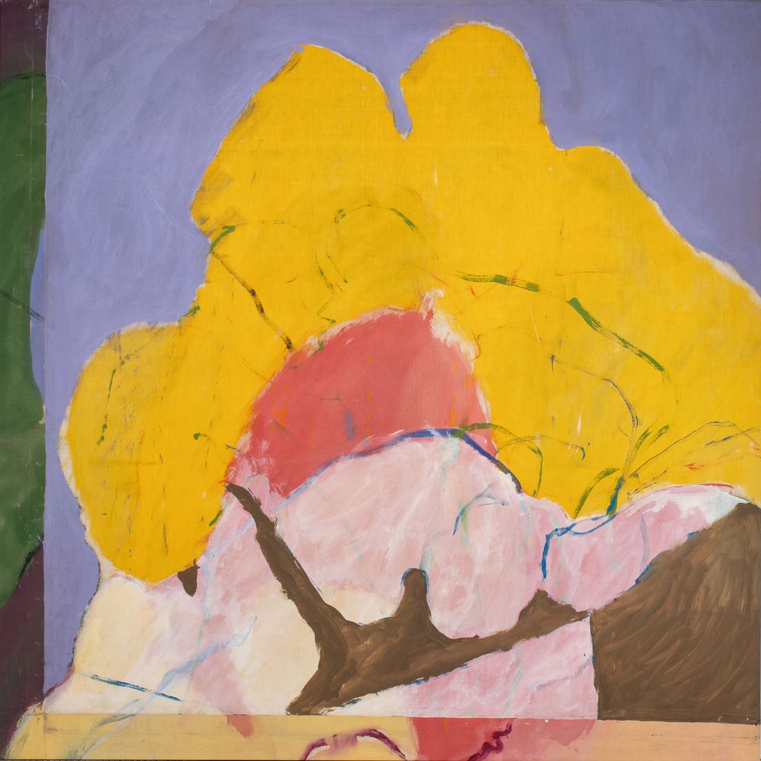 Painting, Don Cooper: Don Cooper (American, b. 1944), Untitled, oil on canvas, canvas (unframed): 63"h x 63"w