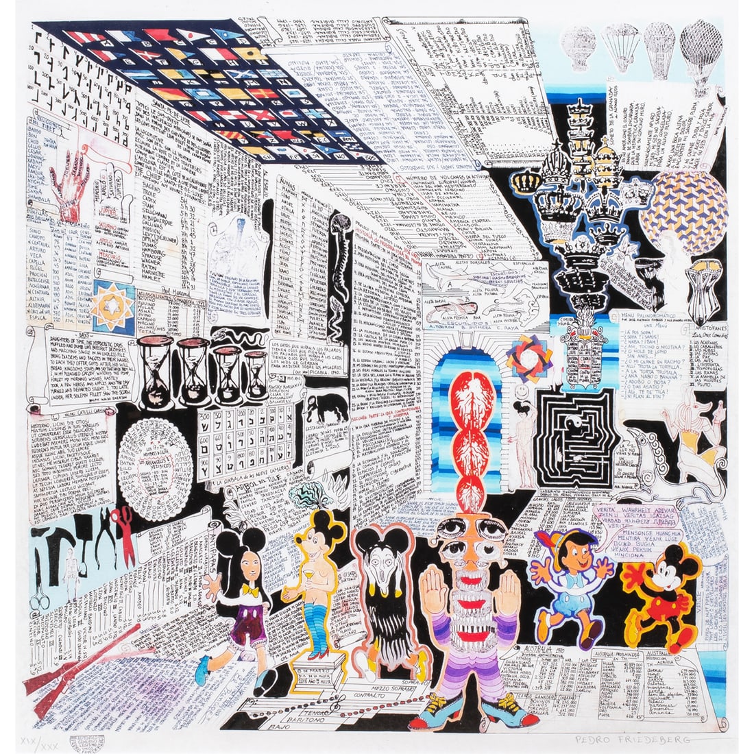 Print, Pedro Friedeberg (1 of 5)