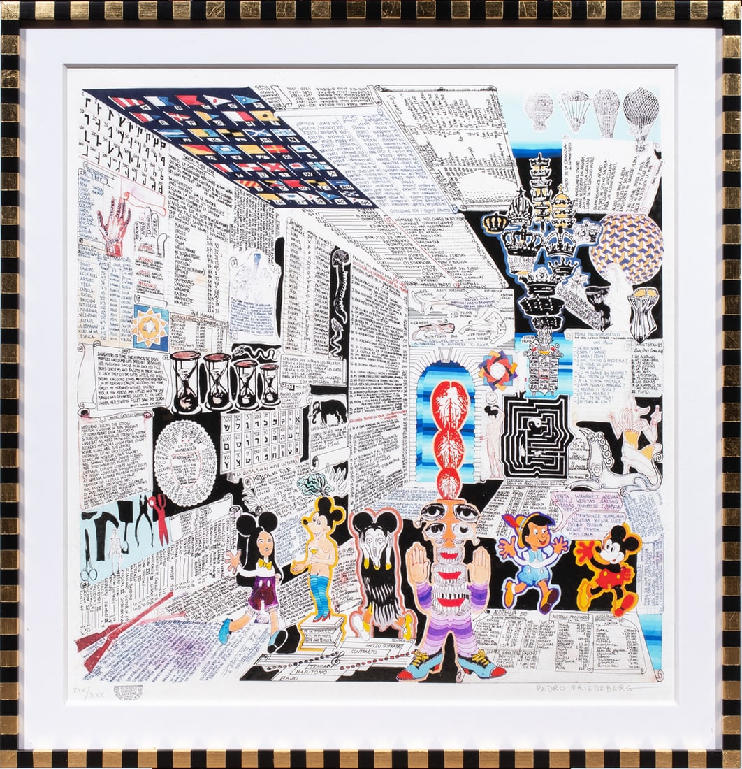 Print, Pedro Friedeberg - 2