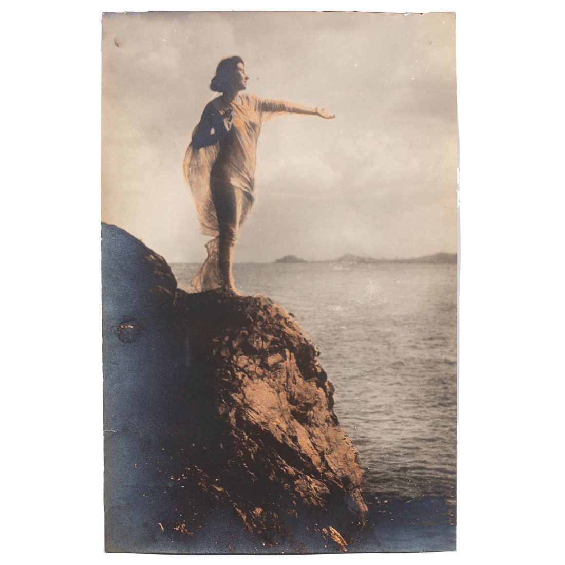 Photograph, Anne W. Brigman: Anne W. Brigman (American, 1869-1950), Untitled (Possibly Isadora Duncan), 1915, gelatin silver print, unsigned, sheet (unframed): 9.25"h x 6.25"w. Provenance: Gifted to the owner (Donalinda Cameron)