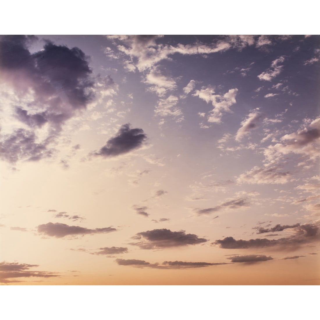 Photograph, Richard Misrach: Richard Misrach (American, b. 1949), Cloud #189, c-print, gallery label (Fraenkel Gallery, San Francisco, CA) affixed verso, edition of 10, sight: 38"h x 48"w, overall (with frame): 49.25"h x 59.25"w