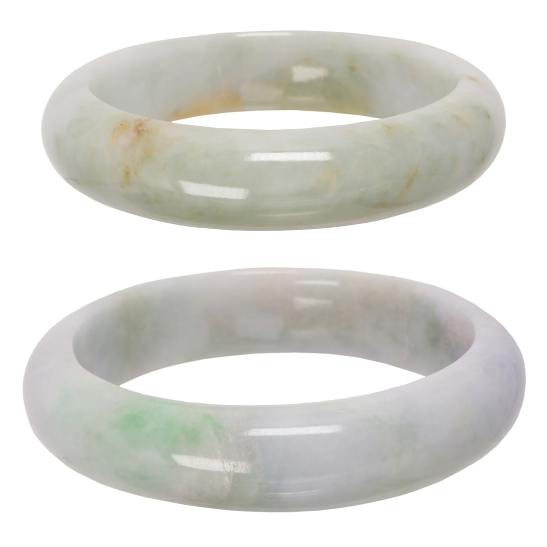 (lot of 2) Chinese jadeite bangles (1 of 3)