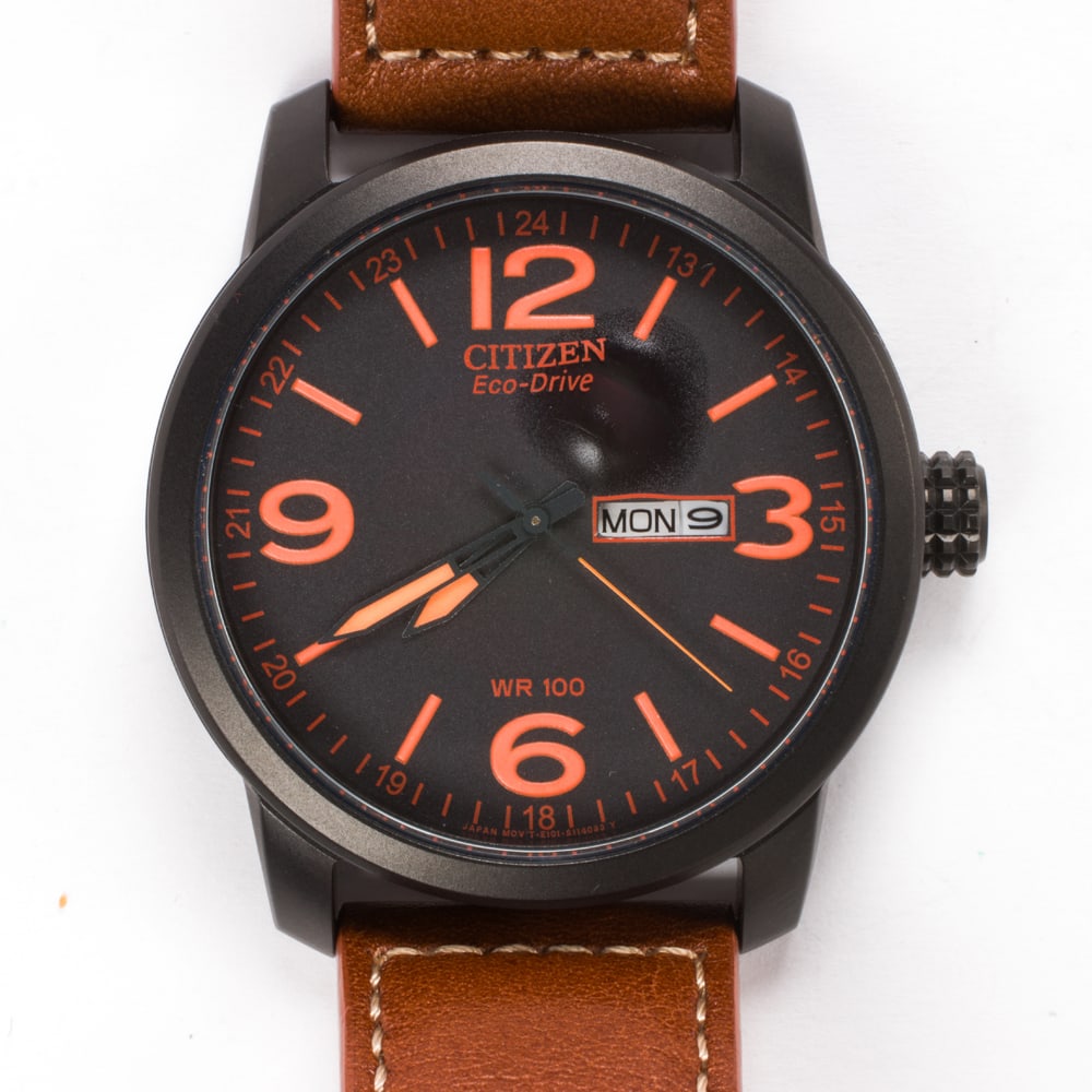 A Citizen stainless steel Eco-Drive wristwatch (1 of 1)