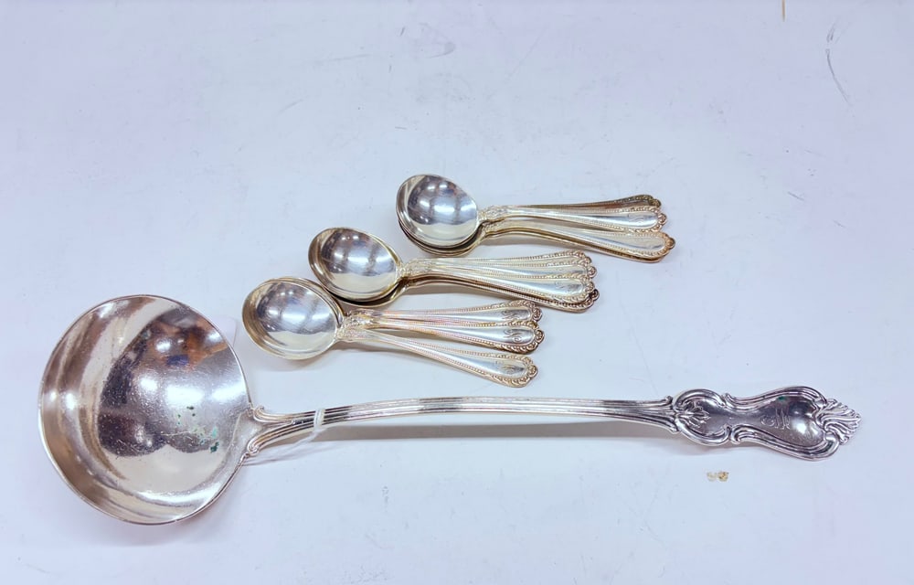 A group of American Silverplate Including Gorham (1 of 1)