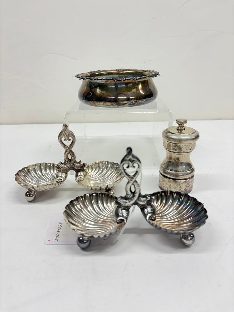 Four 900-Silver and Sterling Table Articles (1 of 1)