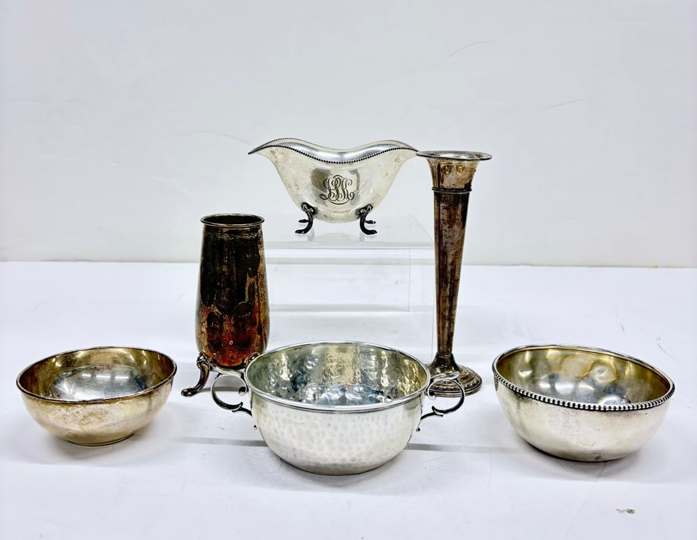Six pieces of English and American Sterling (1 of 1)