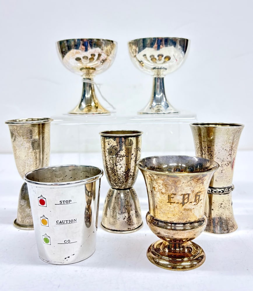 A Collection of American Sterling Cocktail Articles (1 of 1)