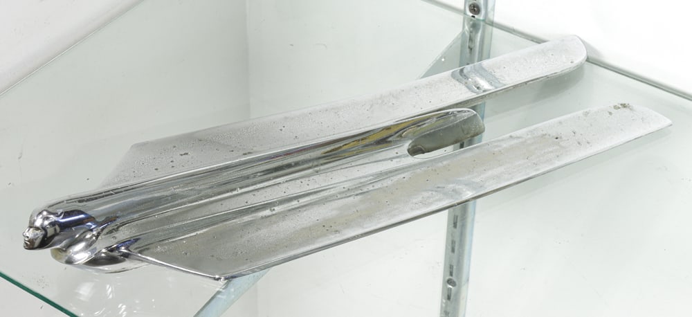 A Chromed Metal 'Flying Goddess' Hood Ornament (1 of 1)