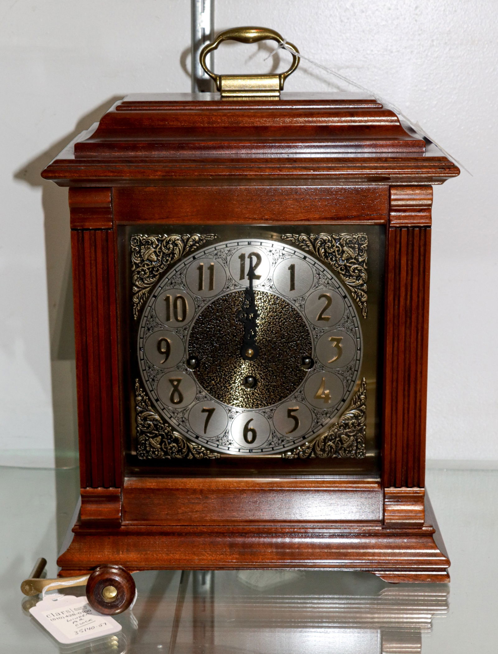 A wood cased German 'Emperor' mantle clock (1 of 1)