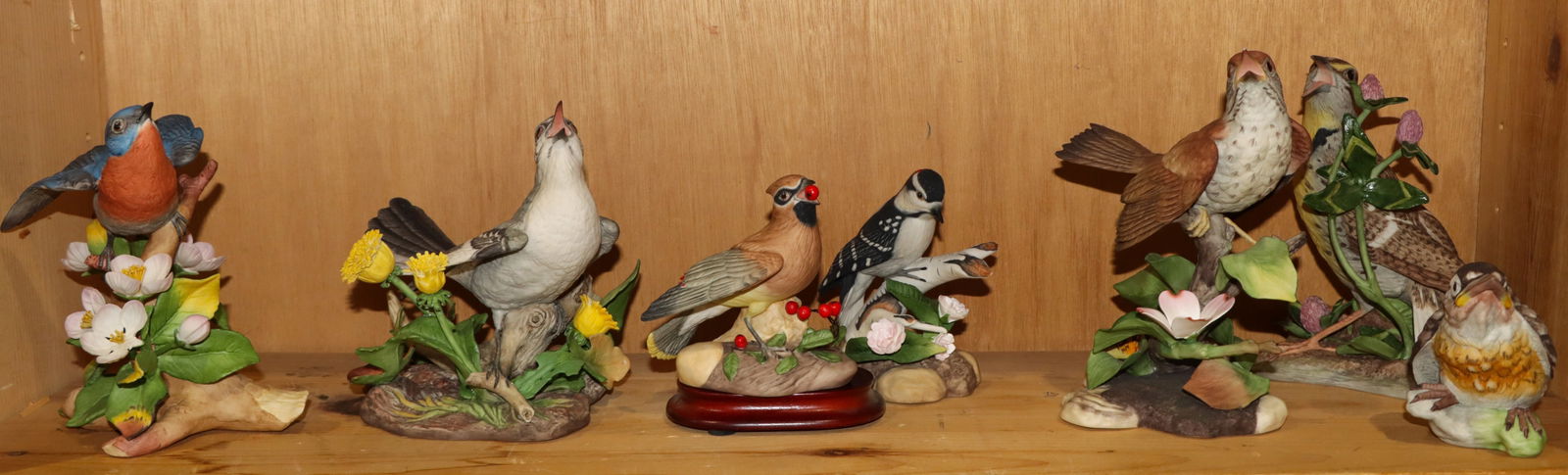 A group of Boehm porcelain birds (1 of 1)