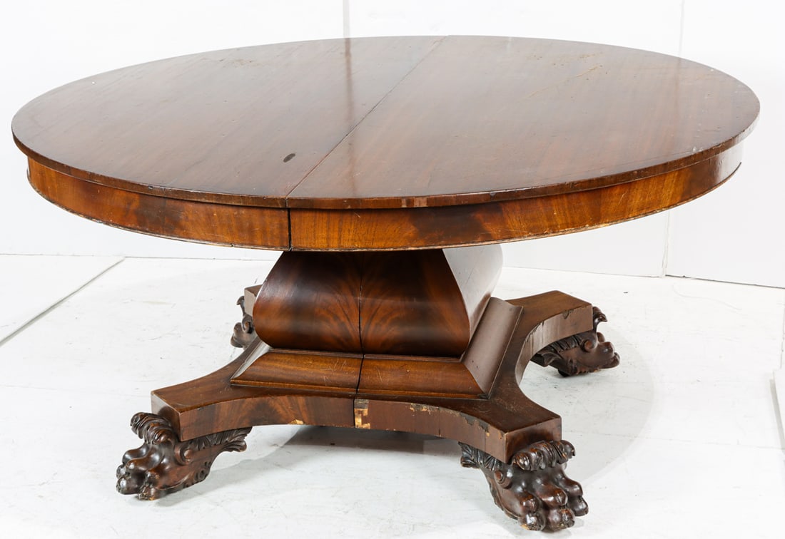 An Empire Revival dining table - 2