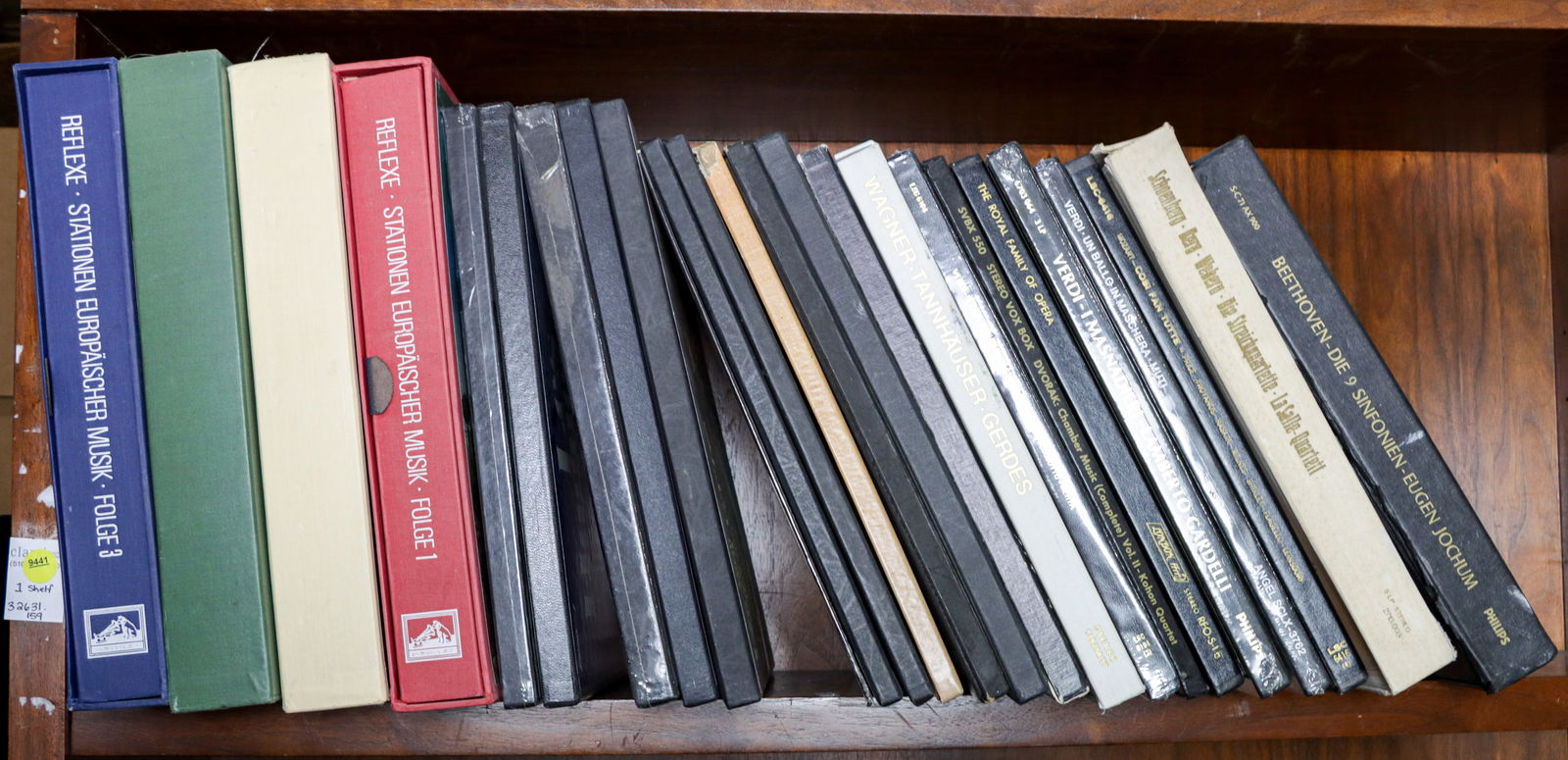 A group of mainly classical vinyl record box sets: A group of mainly classical vinyl record box sets