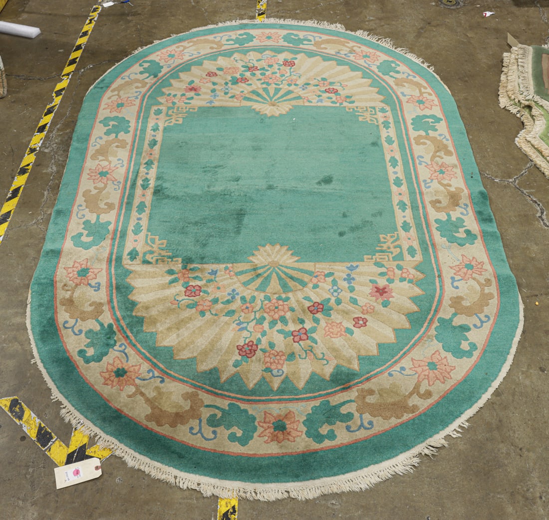 An Art Deco Chinese carpet, 5'2" x 7'11" (1 of 1)