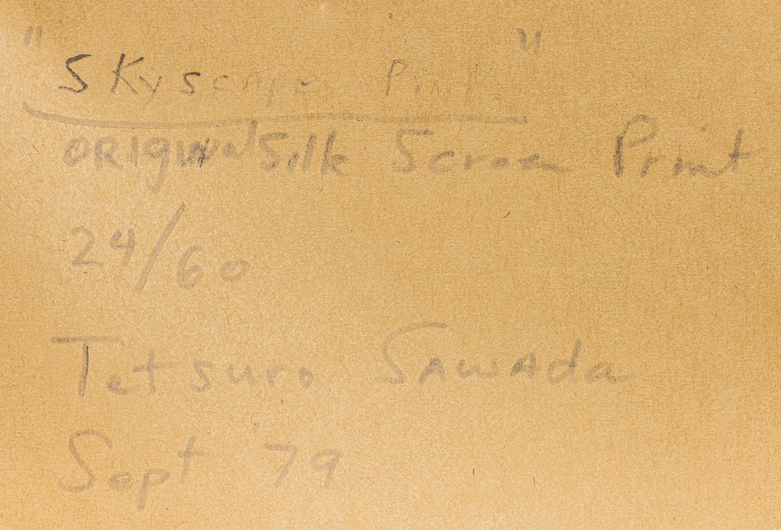 Print, Testuro Sawada - 4