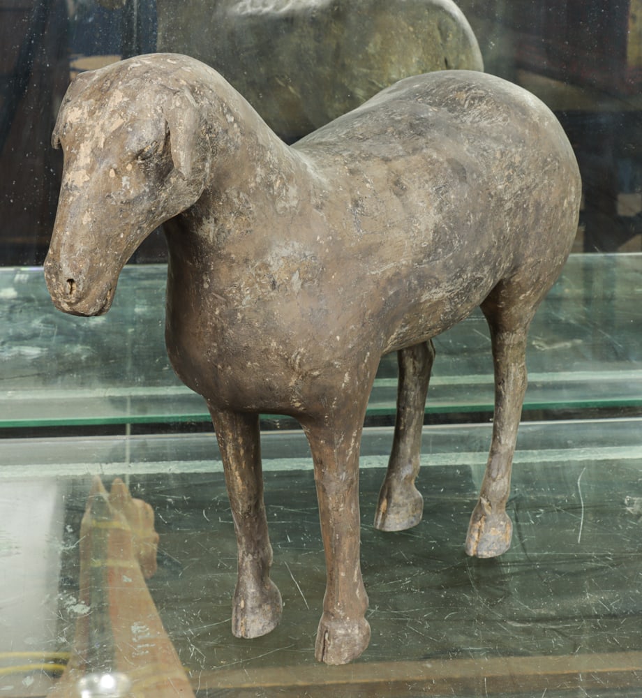A Chinese grey pottery sheep (1 of 1)