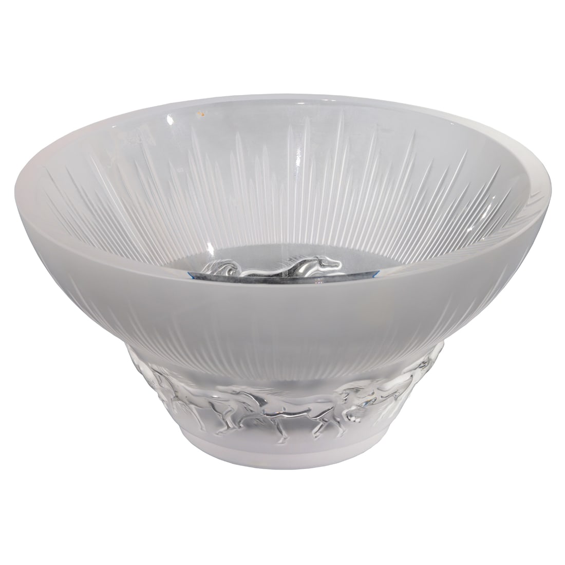 A Lalique glass Epona bowl (1 of 4)