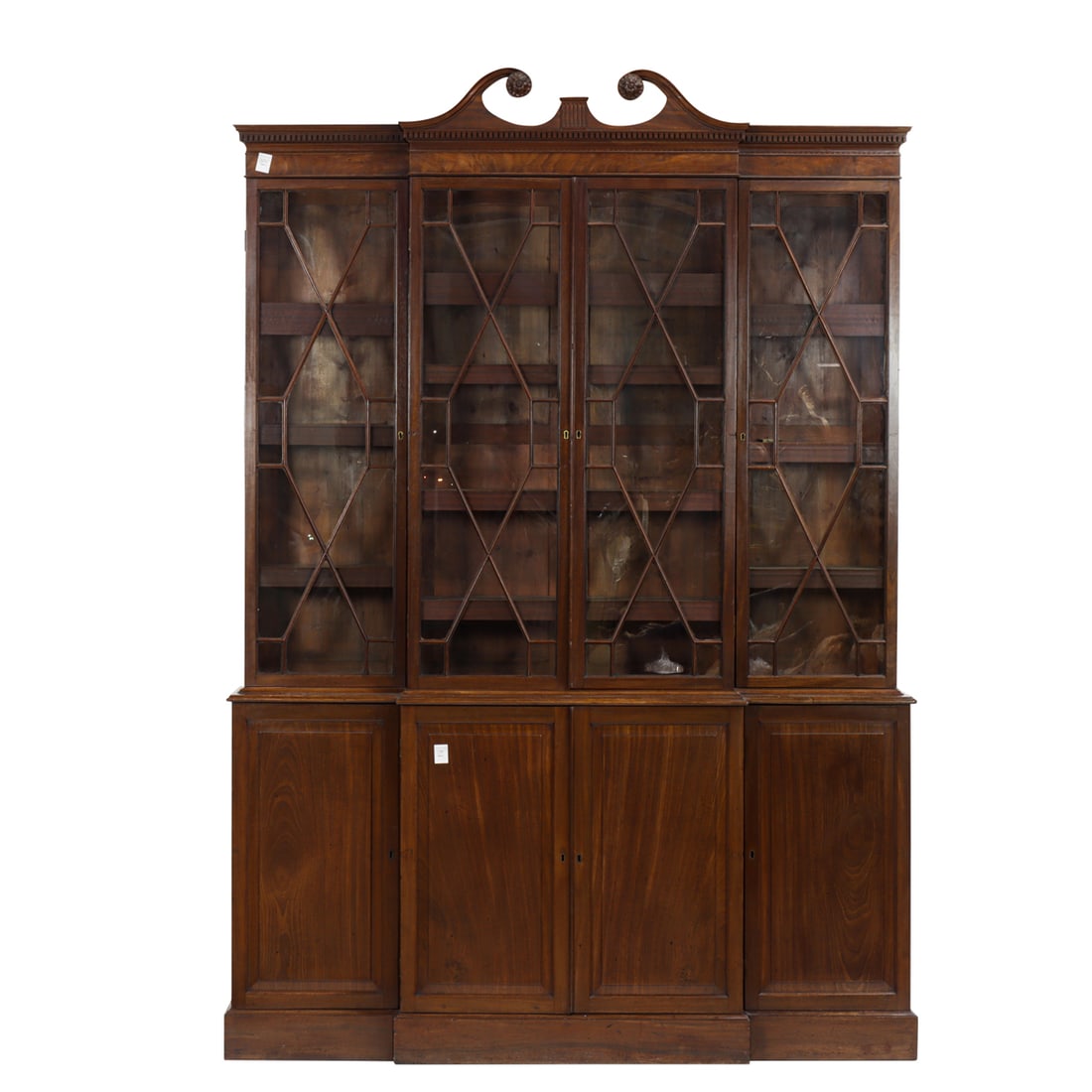 An English late Regency breakfront bookcase (1 of 5)