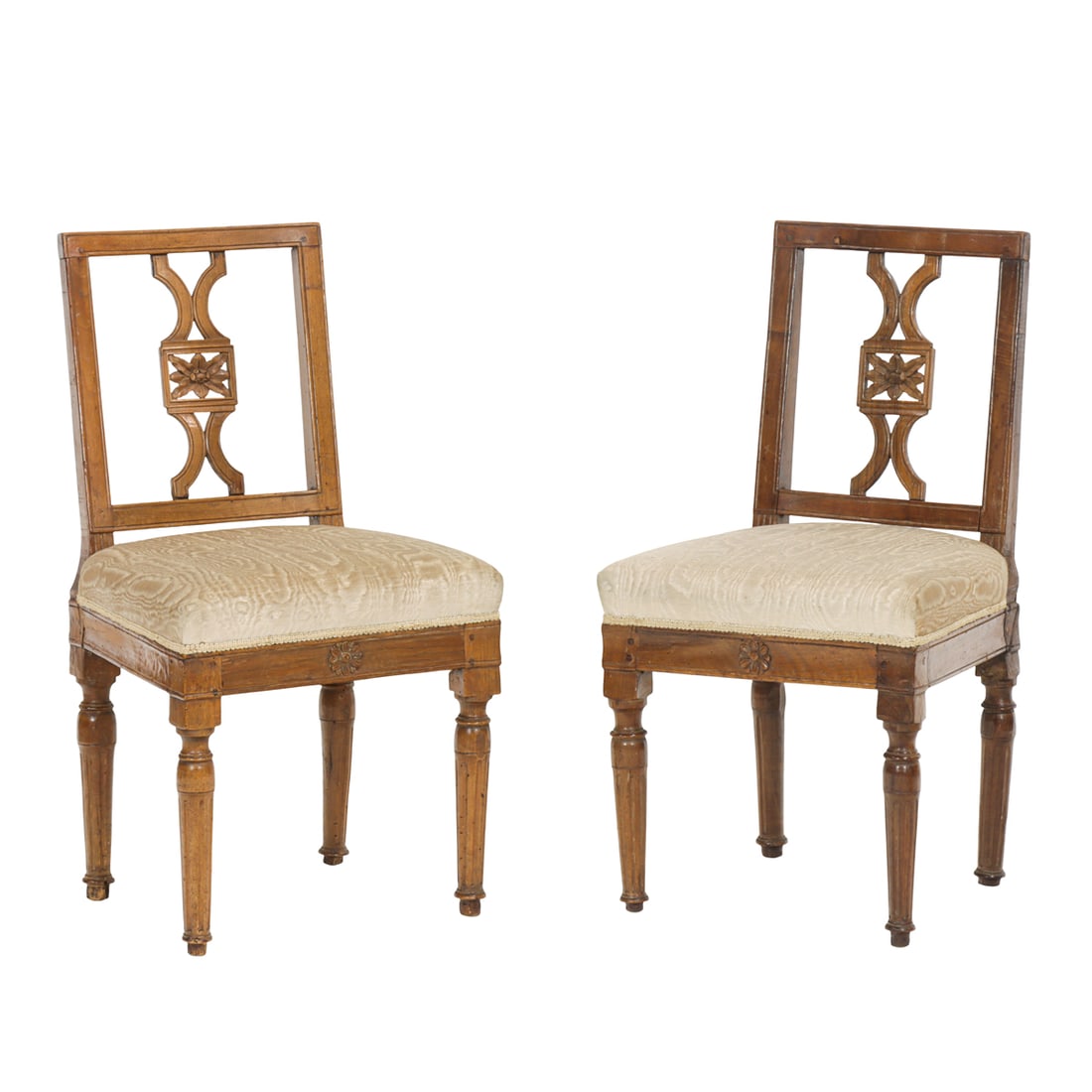 A pair of Italian Neoclassical style side chairs (1 of 4)