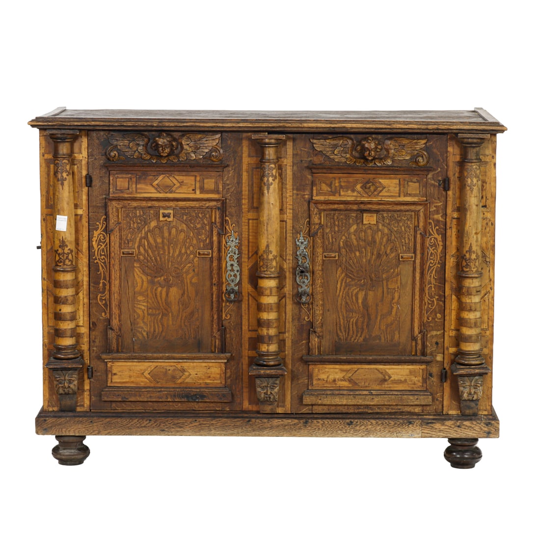 A Continental chest, likely German, 18th/early 19th century (1 of 5)