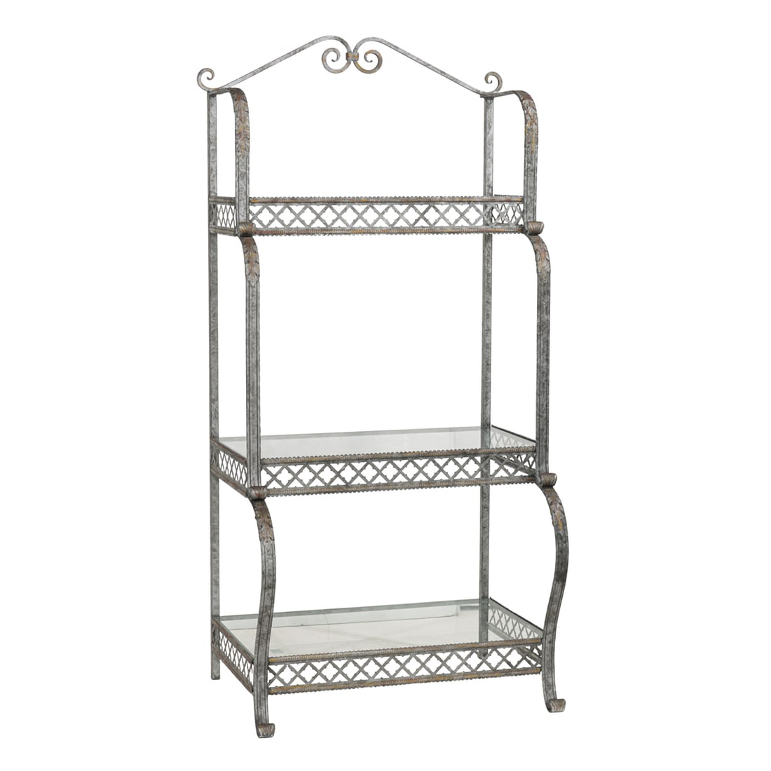 A French style wrought iron baker's rack (1 of 3)
