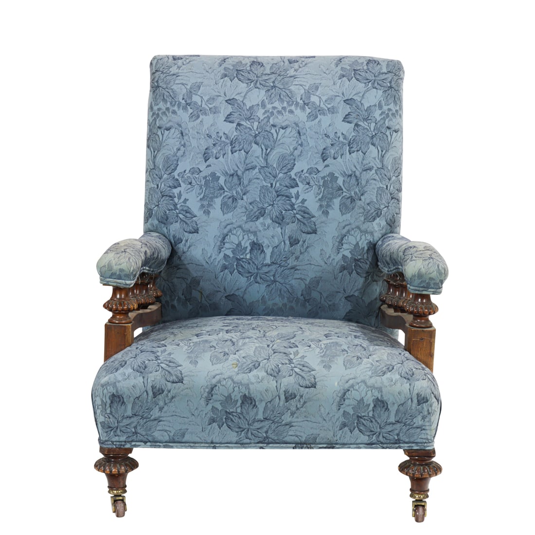 A Victorian library armchair (1 of 4)