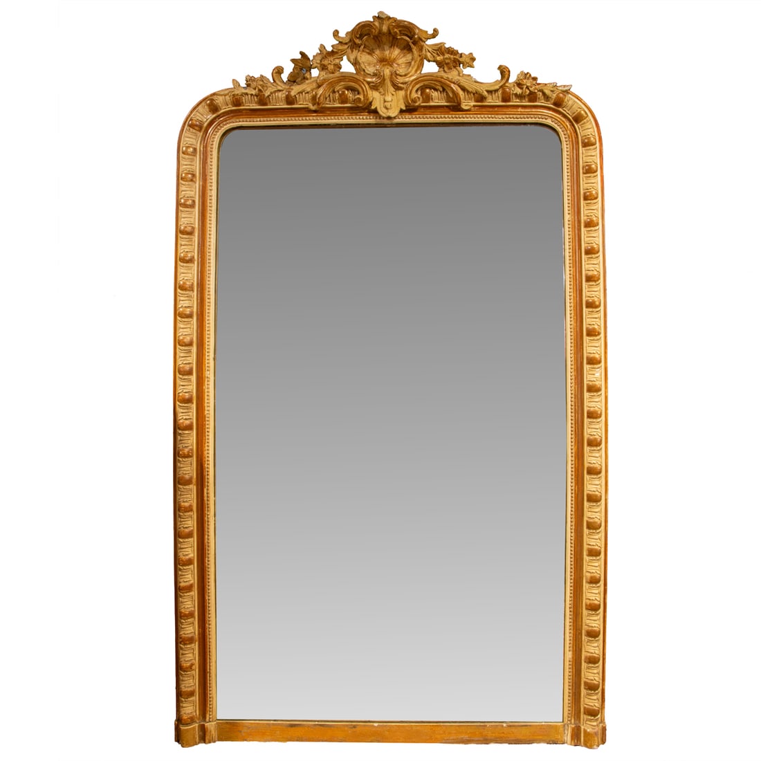 A Napoleon III giltwood pier mirror (1 of 4)