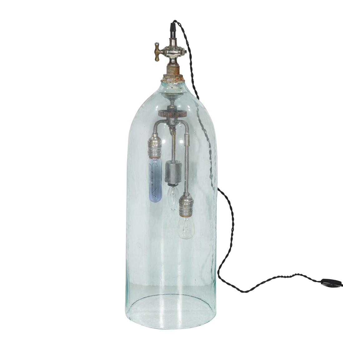 An Industrial style hanging light (1 of 3)