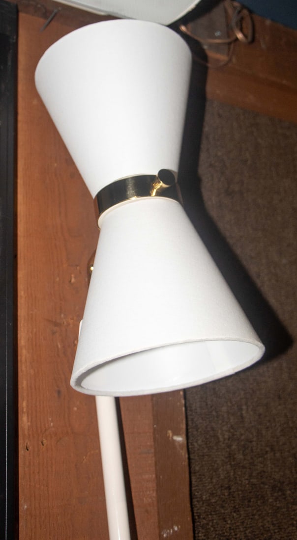 Two Robert Mathieu style custom wall lights - 4