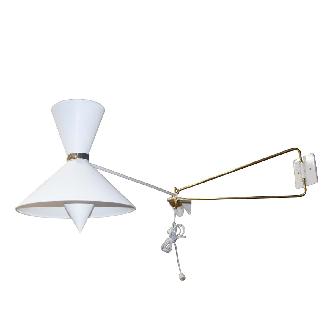 Two Robert Mathieu style custom wall lights - 5