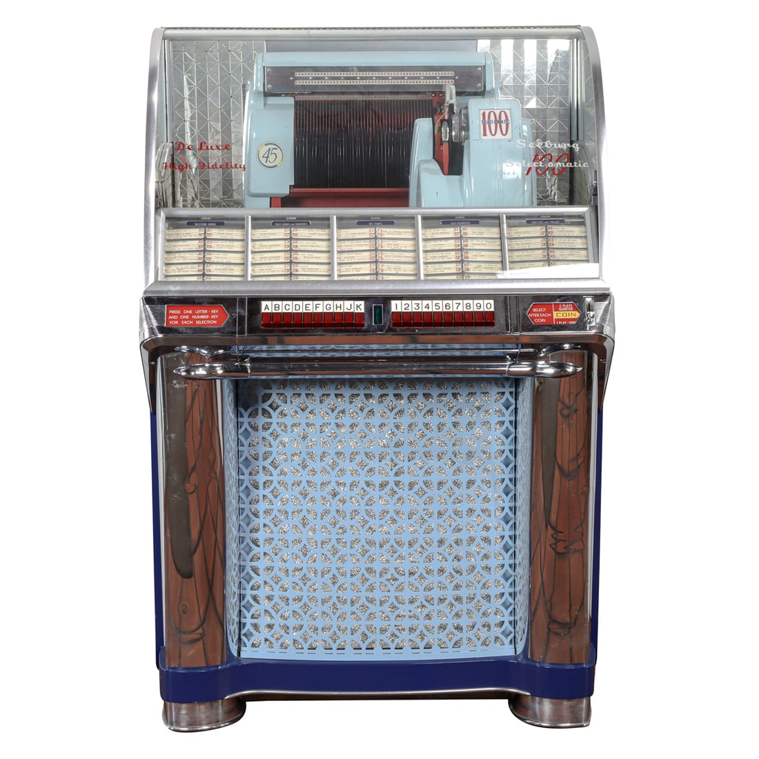 A Seeburg 100 Seeburg Select-O-Matic 100 jukebox (1 of 8)