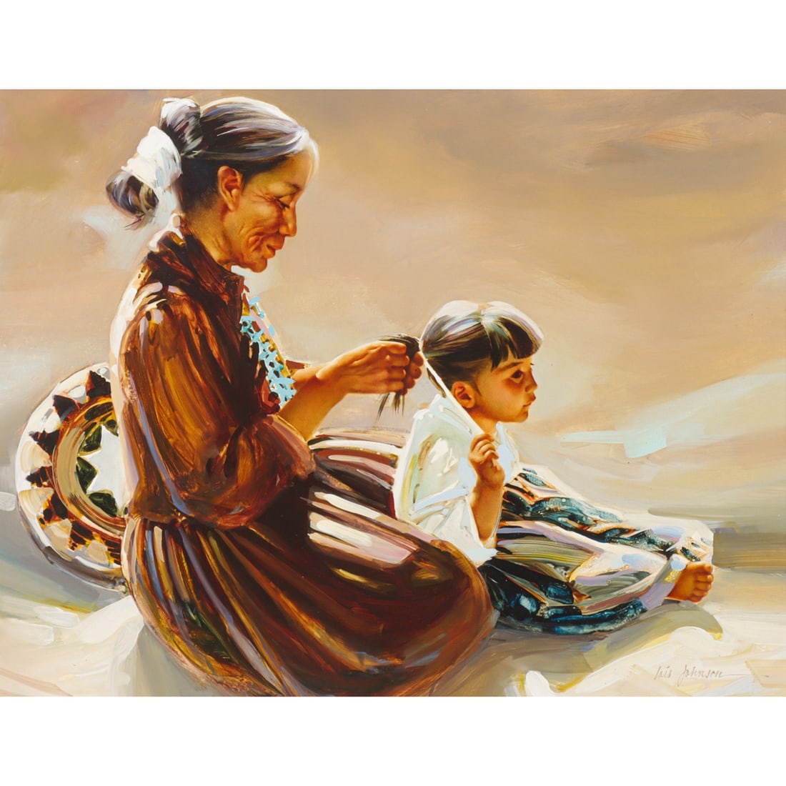 Painting, Lois Johnson (1 of 4)