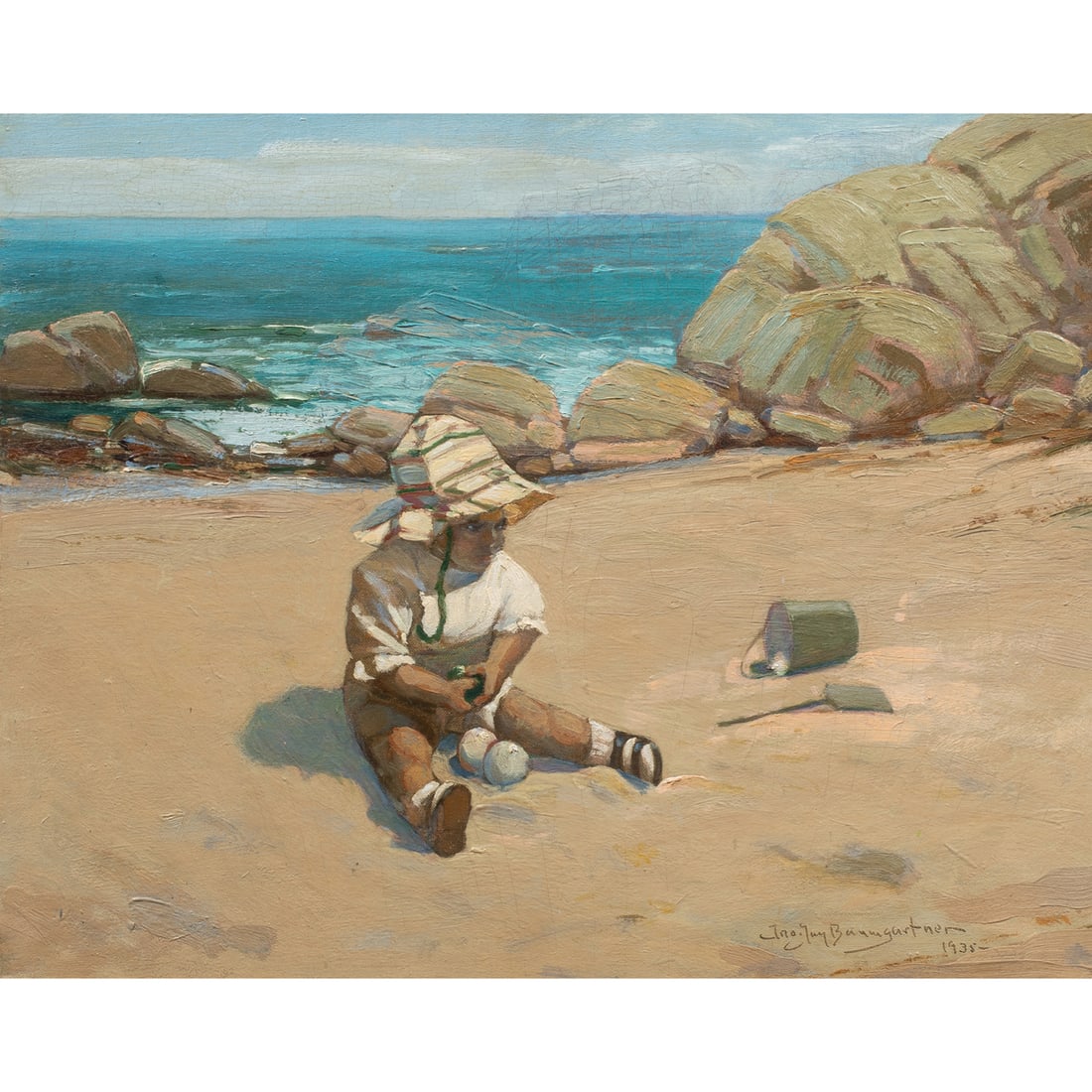 Painting, John Jay Baumgartner (1 of 5)