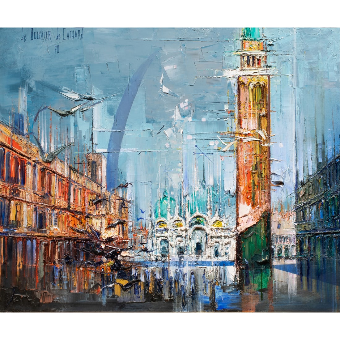 Painting, Regis de Bouvier de Cachard (1 of 5)