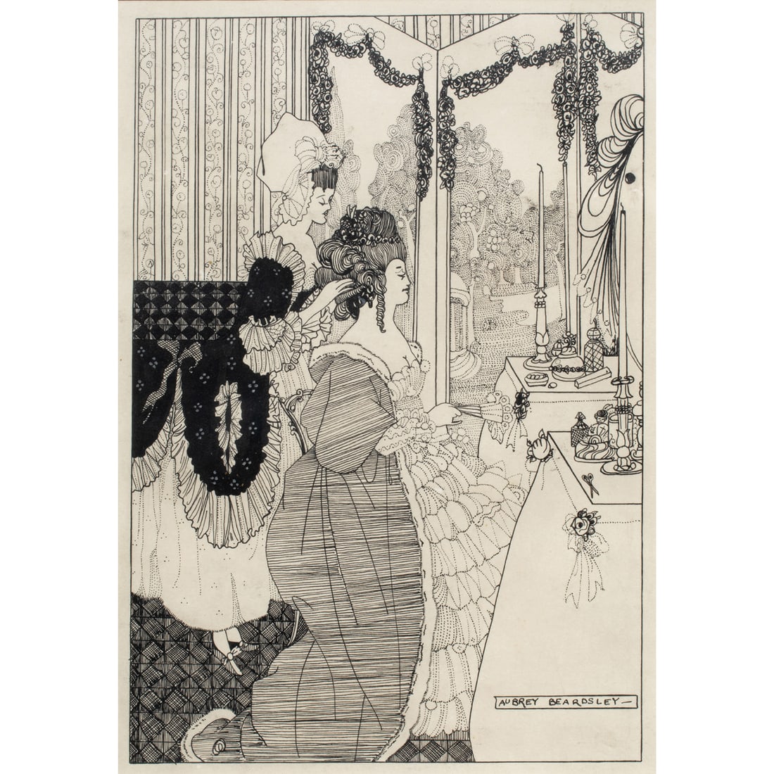 Work on paper, Aubrey Beardsley (1 of 5)