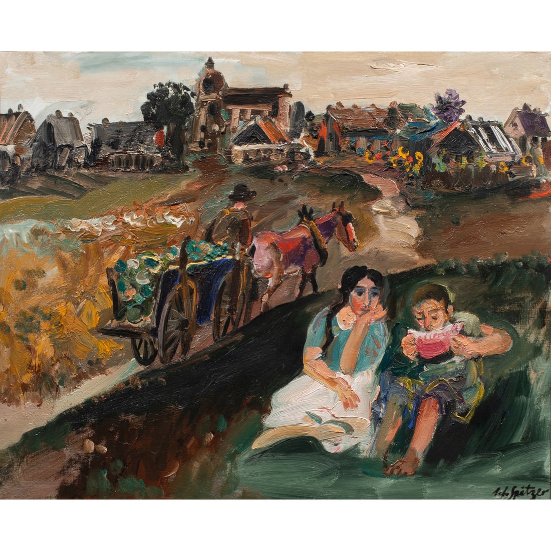 Painting, Walter Spitzer (1 of 5)