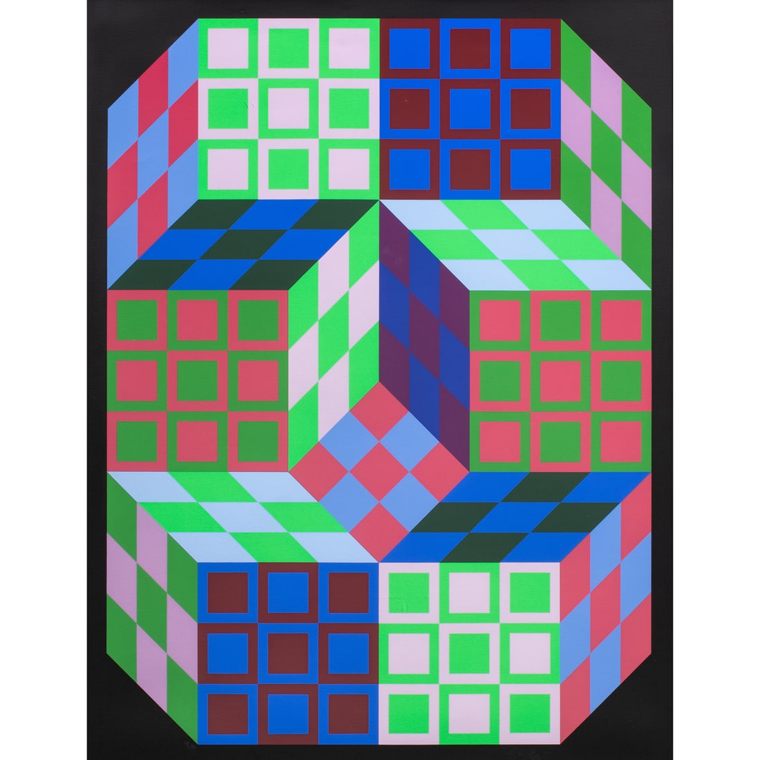 Print, Victor Vasarely (1 of 5)