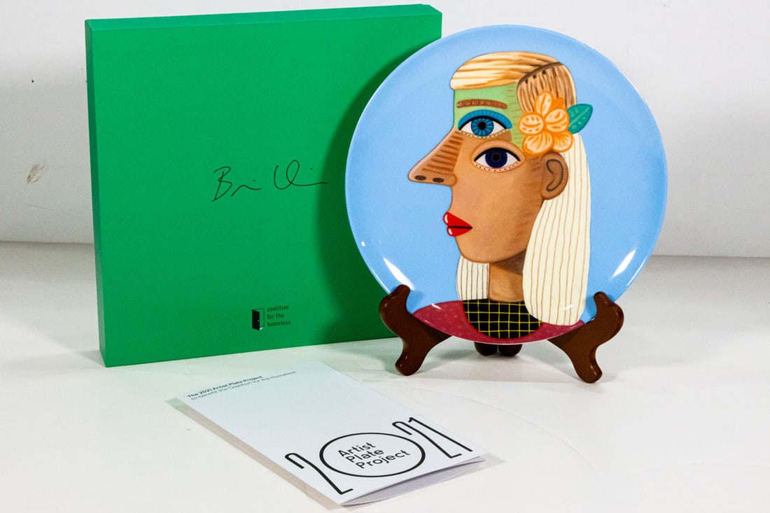 Ceramic Plate, Brian Calvin (1 of 4)