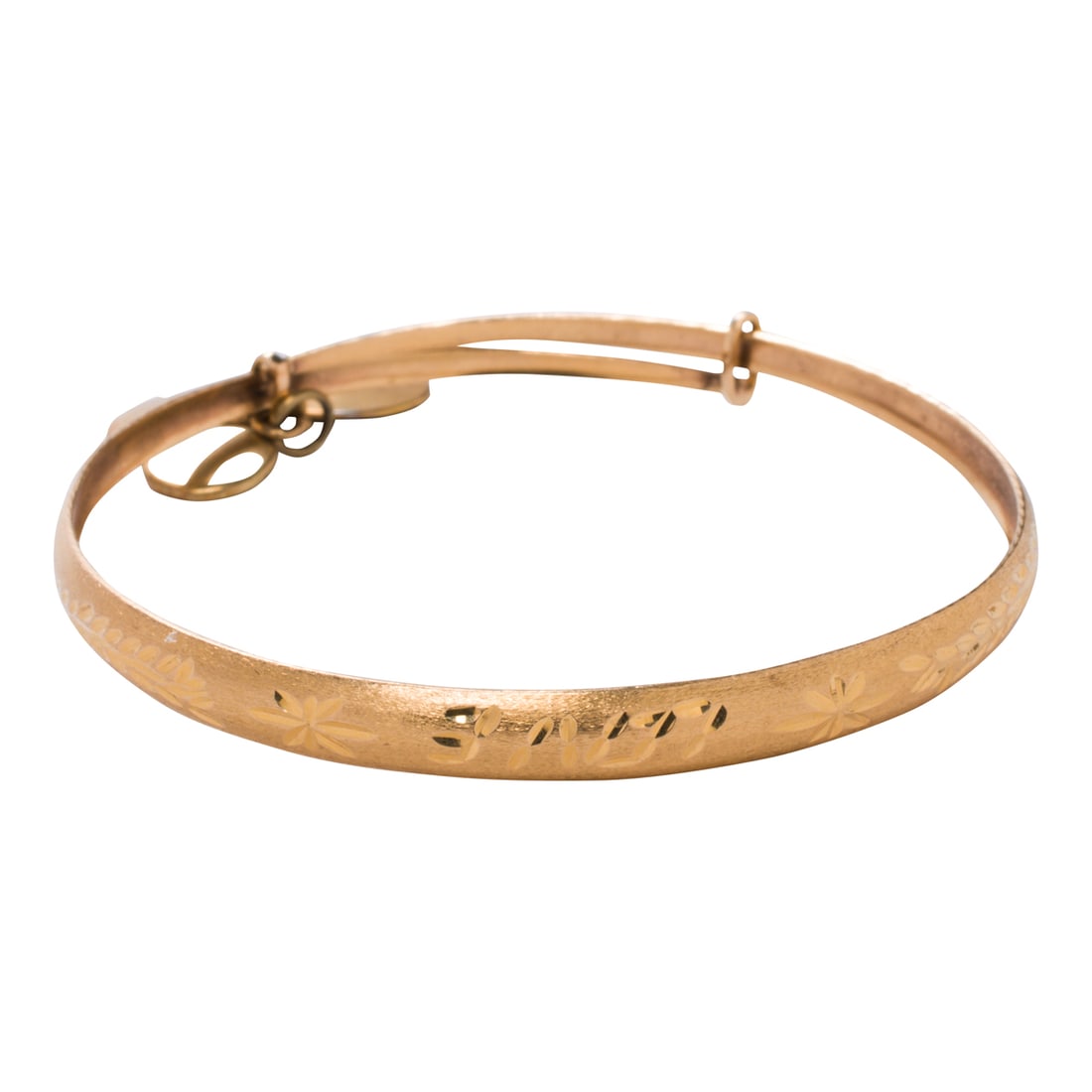 A gold bangle bracelet (1 of 2)